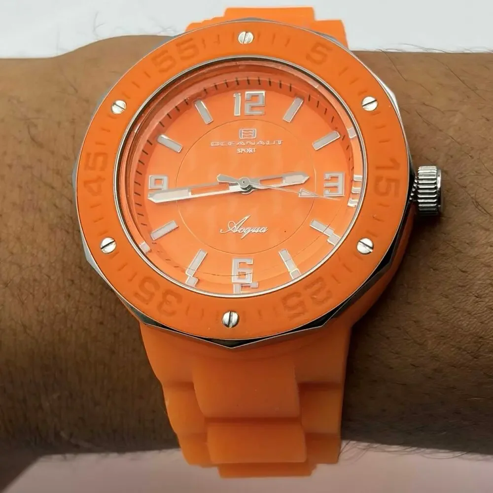 Orange OceanAut Men’s Watch